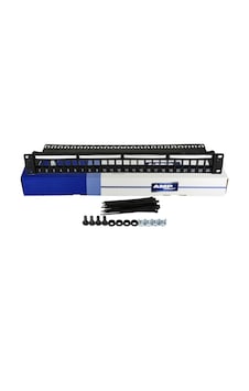 19"1u 24 Port Boş Patch Panel 19"1u 24 Port Boş Patch Panel