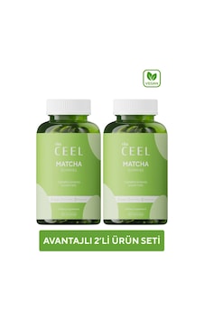 2'li Matcha Gummy, Yeşil Çay İçerikli Çiğnenebilir Vegan Gummy 2'li Matcha Gummy, Yeşil Çay İçerikli Çiğnenebilir Vegan Gummy