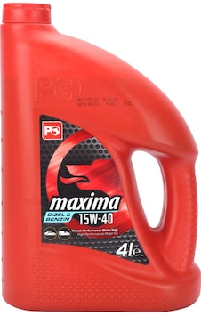 Petrol Ofisi Maxima Plus 15W-40 Motor Yağı 4 L