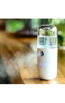 Şarjlı Mini Yüz Nemlendirici Dezenfektan Cihazı Mist Sprayer Renkli