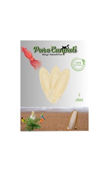 Purecanpati Mürekkep Balığı Kemiği Kalamar Mini Boy 3 Adet Ve T Purecanpati Mürekkep Balığı Kemiği Kalamar Mini Boy 3 Adet Ve T