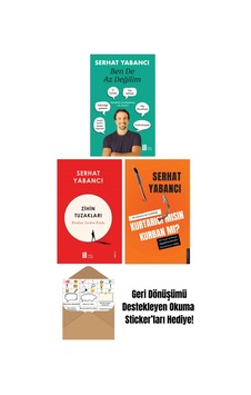 Ben De Az Değilim + Zihin Tuzakları + Kurtarıcı Mısın Kurban Mı + Okuma Sticker'ları