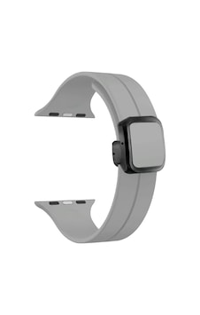 Piili Apple Watch Uyumlu 38 - 40 - 41 - 42 Mm Silicone Kayış Gri Apple Watch Uyumlu Kayışı Gri Piili Apple Watch Uyumlu 38 - 40 - 41 - 42 Mm Silicone Kayış Gri Apple Watch Uyumlu Kayışı Gri