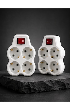 2 Li Set 4 Lü Priz Çoklayıcı Açma Kapama Anahtarlı Direkt Prize Takılan Adaptör 0 2 Li Set 4 Lü Priz Çoklayıcı Açma Kapama Anahtarlı Direkt Prize Takılan Adaptör 0