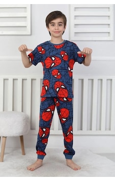 Isobel Kids İsob Lacivert Örümcek Adam Desenli %100 Pamuk Kısa Kollu Erkek Çocuk Pijama Takımı 3-13 Yaş 41323-41511-l Lacivert Isobel Kids İsob Lacivert Örümcek Adam Desenli %100 Pamuk Kısa Kollu Erkek Çocuk Pijama Takımı 3-13 Yaş 41323-41511-l Lacivert