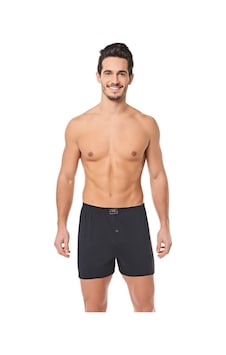 10 Adet Siyah Renk Penye Boxer 001 10 Adet Siyah Renk Penye Boxer 001