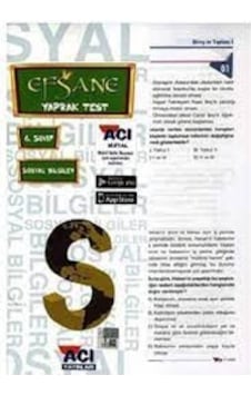 6.Sınıf Sosyal Bilgiler Yaprak Test Açı Yayın 6.Sınıf Sosyal Bilgiler Yaprak Test Açı Yayın
