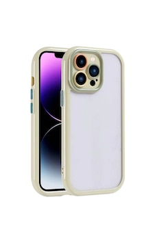Apple Uyumlu iPhone 14 Pro Max Kılıf Kamera Korumalı Renkli Kenar Ve Çerçeve Tasarımlı Redclick Vitamin Kapak - Yeşil Apple Uyumlu iPhone 14 Pro Max Kılıf Kamera Korumalı Renkli Kenar Ve Çerçeve Tasarımlı Redclick Vitamin Kapak - Yeşil