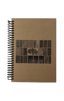 Tokaç 16x23 Kraft Spiralli Defter 100 Yp. Kareli Diğer