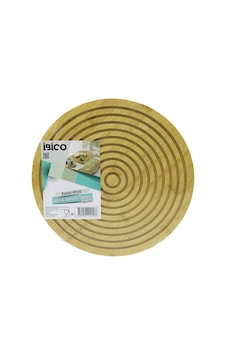 Yuvarlak Çap: 28cm Çift Taraflı Düz - Kanallı Ahşap Bambu Servis Sunum Tahtası Tepsi 50001 Açık Gri Yuvarlak Çap: 28cm Çift Taraflı Düz - Kanallı Ahşap Bambu Servis Sunum Tahtası Tepsi 50001 Açık Gri