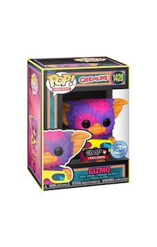 Gremlins Gizmo Black Light Pop Vinyl Figure - Entertainment Earth Exclusive