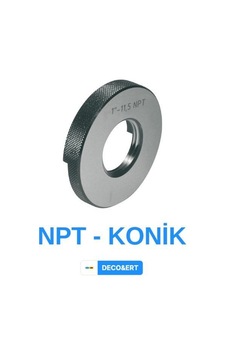 Dişi Vida Mastarı Npt 1/8 2b Dişi Vida Mastarı Npt 1/8 2b