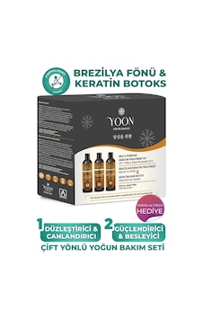 Yoon Brezilya Fönü & Keratin Çift Yönlü Yoğun Bakım Seti Yoon Brezilya Fönü & Keratin Çift Yönlü Yoğun Bakım Seti