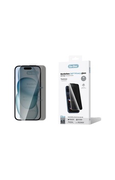 İphone 15 Uyumlu Go Des Af Borderless Privacy Temperli Cam Ekran Koruyucu Siyah İphone 15 Uyumlu Go Des Af Borderless Privacy Temperli Cam Ekran Koruyucu Siyah