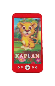 Pilli Sesli Işıklı 3d Kaplan Oyuncak Telefon