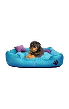 Mavi Vitrin İsme Özel Yıkanabilir Ultrasoft Küçük Irk Köpek ve Kedi Yatağı 50 x 40 CM Mavi Vitrin İsme Özel Yıkanabilir Ultrasoft Küçük Irk Köpek ve Kedi Yatağı 50 x 40 CM