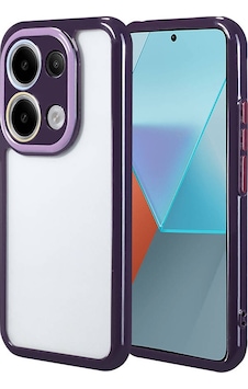 Xiaomi Redmi Note 13 Pro 4g Uyumlu Kılıf Kamera Korumalı Renkli Kenar Ve Çerçeve Tasarımlı Kapak Xiaomi Redmi Note 13 Pro 4g Uyumlu Kılıf Kamera Korumalı Renkli Kenar Ve Çerçeve Tasarımlı Kapak