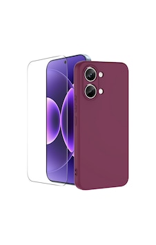 Teleplus Xiaomi Poco X8 Pro Max Kılıf Mara Lansman Silikon + Nano Esnek Ekran Koruyucu Mürdüm Teleplus Xiaomi Poco X8 Pro Max Kılıf Mara Lansman Silikon + Nano Esnek Ekran Koruyucu Mürdüm