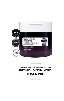 Retinol İçeren Leke Bakımı Tonikli Ped Retinol Toner Pad 60 Adet Retinol İçeren Leke Bakımı Tonikli Ped Retinol Toner Pad 60 Adet