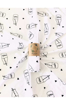 Milk Çok Amaçlı Müslin Örtü Battaniye Çok Renkli