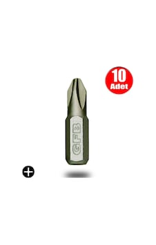 Gfb Bits Yıldız Uç Vidalama Matkap Ucu Ph2 X 25mm - 10 Adet Gfb Bits Yıldız Uç Vidalama Matkap Ucu Ph2 X 25mm - 10 Adet