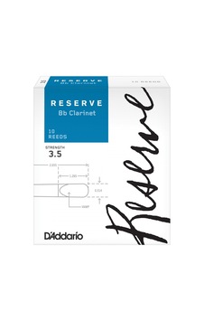 D'addario Dcr1035 Reserve Bb Klarnet Kamışı No: 3.5 Profesyonel - 10'lu Paket İleri Seviye Klarnetçiler İçin Odaklanmış Ton Yapısı