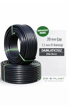 20 Mm Deliksiz Kör Damla Sulama Borusu - Hortumu 300 Metre 1,1 Mm 20 Mm Deliksiz Kör Damla Sulama Borusu - Hortumu 300 Metre 1,1 Mm