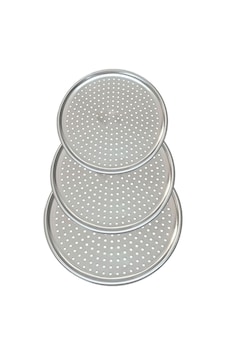 Hitfoni 28-32-36 Delikli Pizza Lahmacun Pide Tepsisi 3'lü Set Hitfoni 28-32-36 Delikli Pizza Lahmacun Pide Tepsisi 3'lü Set