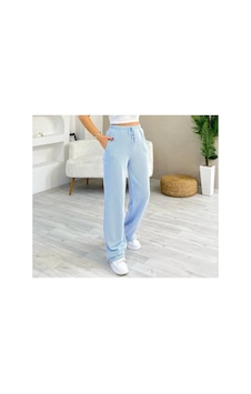 Çınar Boutique Çizgili Pantolon Mavi Mavi Çınar Boutique Çizgili Pantolon Mavi Mavi