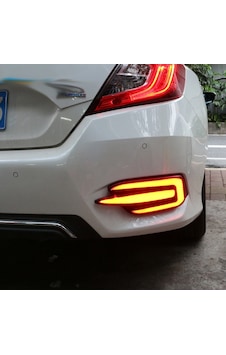Honda Civic Fc5 E Dizayn Arka Sis Lambası Ledli A+ Ürün Honda Civic Fc5 E Dizayn Arka Sis Lambası Ledli A+ Ürün