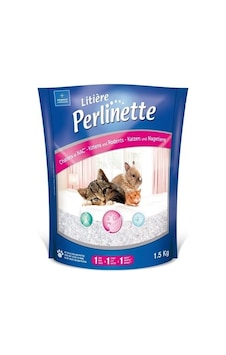 Perlinette Yavru Kedi Kemirgenler için Mikro Silika Kristal Kum 1500 G