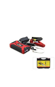 Lunaev Çok Fonksiyonlu Ato - Araç Takviye Set Taşınabilir 4 Usb Çıkışlı Powerbank Özellik - Fener -