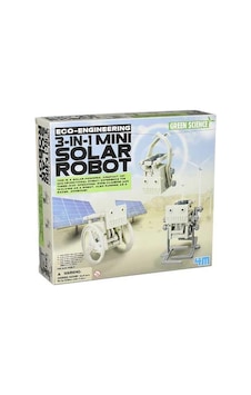 4M Mini Güneş Enerjili Solar Robot 3in1 3377 4M Mini Güneş Enerjili Solar Robot 3in1 3377