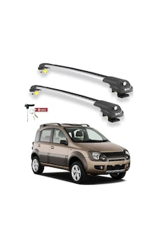 Turtle Fiat Panda 169 2003-2011 Ara Atkı Air1 Gri