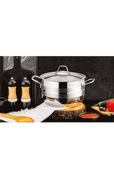 Özlife Ekin 40x26 Çelik Tekli Tencere Sade 31 Litre - 4026 Özlife Ekin 40x26 Çelik Tekli Tencere Sade 31 Litre - 4026