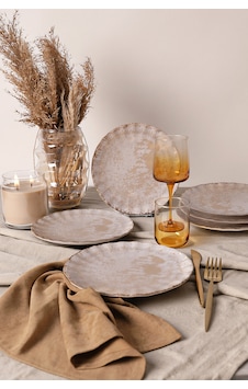 Keramika Vintage Cream Sirius Pasta Tabağı 22 Cm 6 Adet 22146 Krem Keramika Vintage Cream Sirius Pasta Tabağı 22 Cm 6 Adet 22146 Krem
