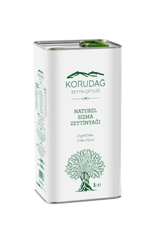 Korudağ Zeytin Çiftliği Edra Filtreli Erken Hasat Soğuk Sıkım Zeytinyaği İlk Hasat 5 L