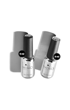 Kalıcı Oje Ve Protez Tırnak İçin 2 Li Set Rubber Base Coat 9 Ml, Crystal Top Coat 9 Ml Kalıcı Oje Ve Protez Tırnak İçin 2 Li Set Rubber Base Coat 9 Ml, Crystal Top Coat 9 Ml
