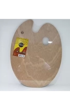 Fanart Mdf Oval Palet 30x40 8006 Fanart Mdf Oval Palet 30x40 8006
