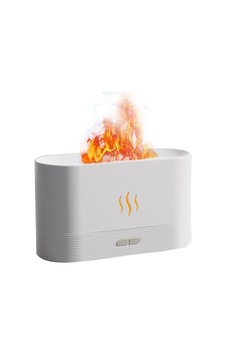 Ultrasonik Hava Nemlendirici Şömine Simülasyon 3d Alev Işığı Buhar Makinesi 180 Ml Beyaz Ultrasonik Hava Nemlendirici Şömine Simülasyon 3d Alev Işığı Buhar Makinesi 180 Ml Beyaz