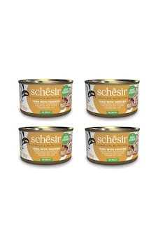 Schesir Ton Ve Tavuklu Tam Ve Dengeli Jöleli Kedi Konservesi 85 Gr. X 4 Adet Schesir Ton Ve Tavuklu Tam Ve Dengeli Jöleli Kedi Konservesi 85 Gr. X 4 Adet