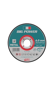 Big Power 115x6.0 Mm Metal Taşlama Taşı 5 Adet Big Power 115x6.0 Mm Metal Taşlama Taşı 5 Adet