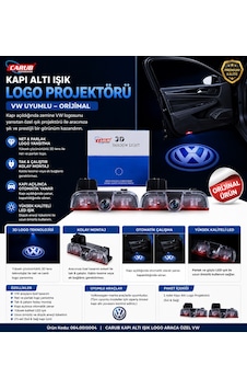 Carub Volkswagen Uyumlu Kapı Altı Logo Projektörü 3d Led Işık 2 Li Set Tak Çalıştır 0000 Carub Volkswagen Uyumlu Kapı Altı Logo Projektörü 3d Led Işık 2 Li Set Tak Çalıştır 0000