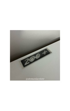Peugeot 206+ Krom Bagaj Yazısı Peugeot 206+ Krom Bagaj Yazısı