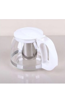 Yakut Cam Demlik Beyaz 700 ML Beyaz Yakut Cam Demlik Beyaz 700 ML Beyaz