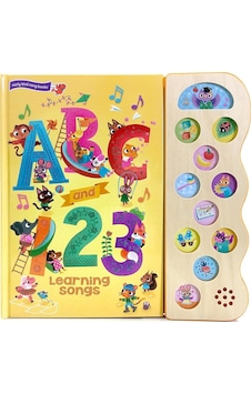 Abc And 123 Learning Songs 11-button Sound Book Cottage Door Press Abc And 123 Learning Songs 11-button Sound Book Cottage Door Press