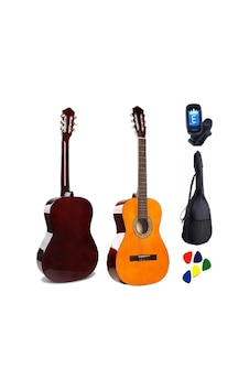Klasik Gitar 4/4 Tamboy Gitar Kılıf Pena Akort Cihazı