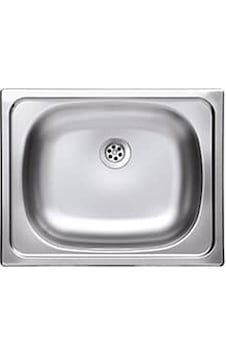 Krom Eviye N-205 40 x 50 Tek Gözlü Ankastre Mutfak Eviyesi Sol Krom Eviye N-205 40 x 50 Tek Gözlü Ankastre Mutfak Eviyesi Sol