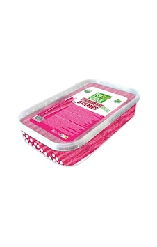 Veg'n Snack Çilek Aromalı Ekşi Yumuşak Şeker Çubukları 200gr-3628 Veg'n Snack Çilek Aromalı Ekşi Yumuşak Şeker Çubukları 200gr-3628
