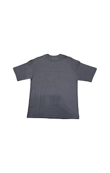 Limus Erkek T-shirt Bisiklet Yaka Gri